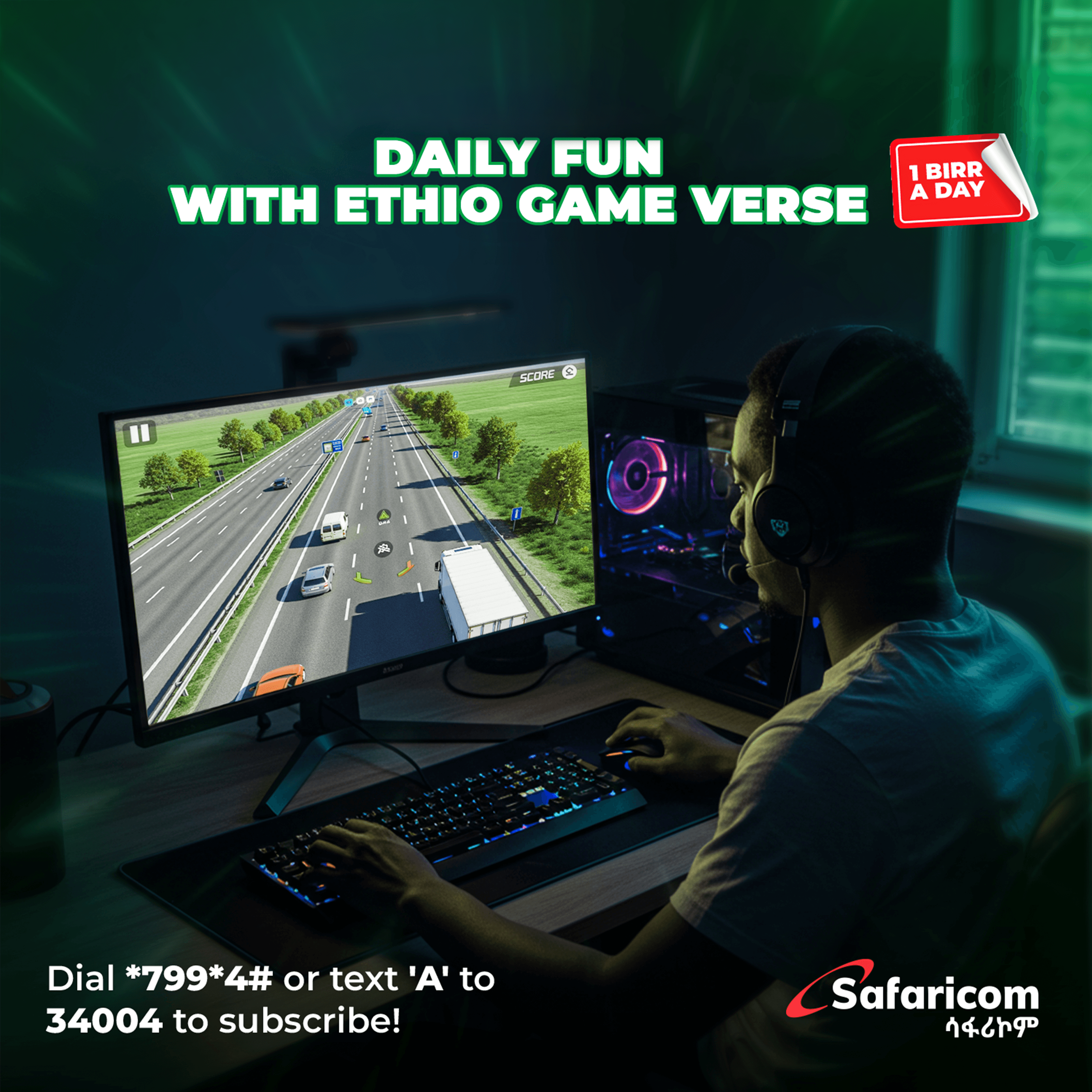 ETHIO GAMEVERSE, PLAY AND WIN