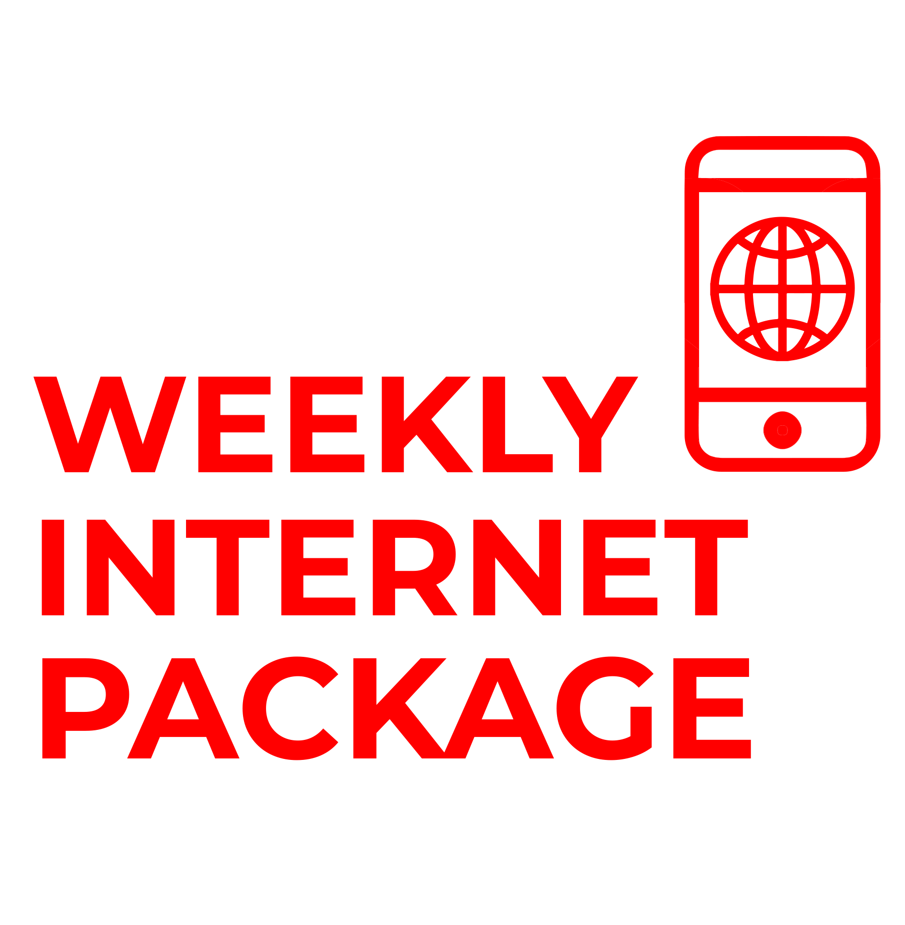 Weekly Internet Package